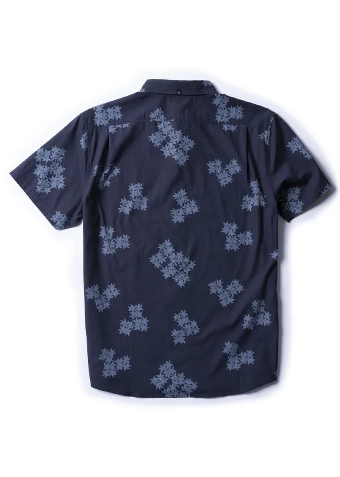 Men Shirts Vissla Sodwana Eco Ss Shirt Dark Naval