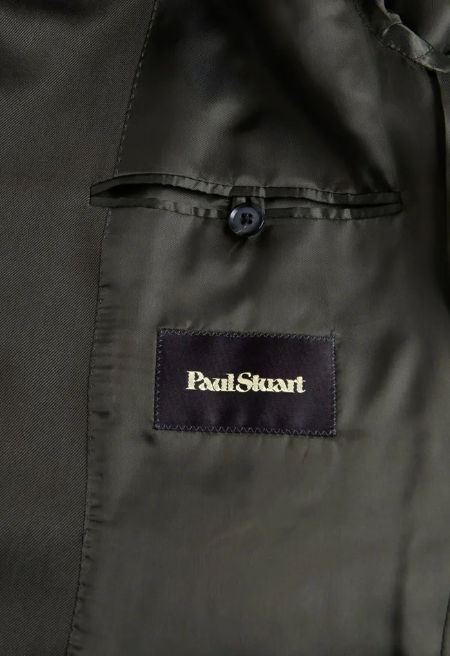 Men Solid Green Silk Sport Jacket Forest Green Paul Stuart Sport Jacket and Blazers Men Solid Green Silk Sport Jacket Forest Green Paul Stuart Sport Jacket and Blazers