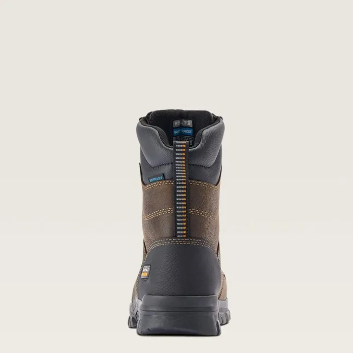 Men Treadfast 8034 Waterproof Steel Toe Work Boot Dark Brown Ariat Work Boots Men Treadfast 8034 Waterproof Steel Toe Work Boot Dark Brown Ariat Work Boots