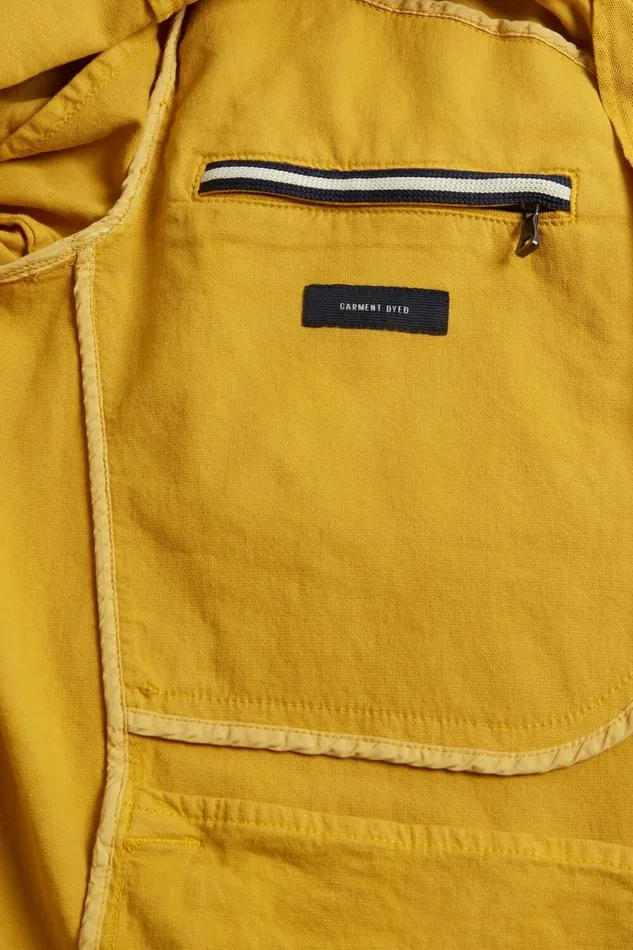 Mens Paul Stuart Outerwear Garment Dyed Jacket Yellow Mens Paul Stuart Outerwear Garment Dyed Jacket Yellow