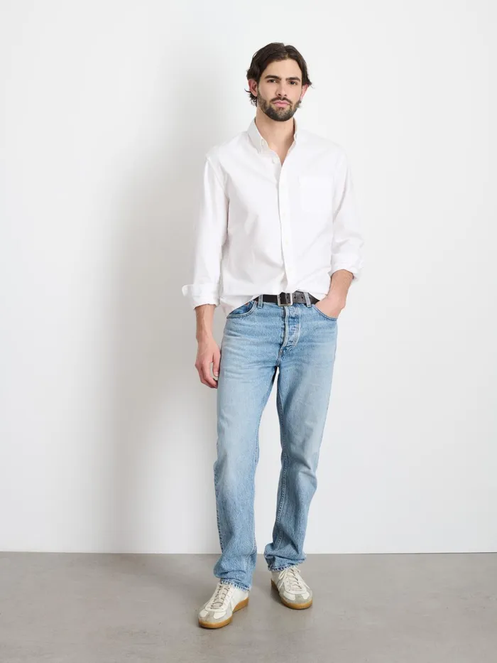 Mill Shirt In Oxford White Men Alex Mill Shirts