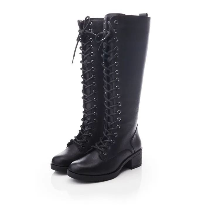 Moda In Pelle Galliana Black Leather Women Heeled And Wedge Boots Moda In Pelle Galliana Black Leather Women Heeled And Wedge Boots