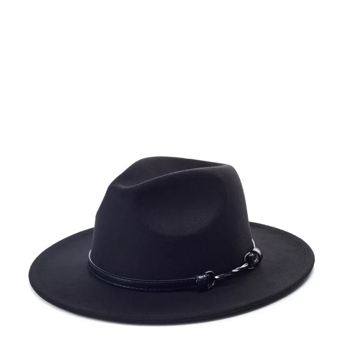 Moda In Pelle Lennoxhat Black Textile Women Hats