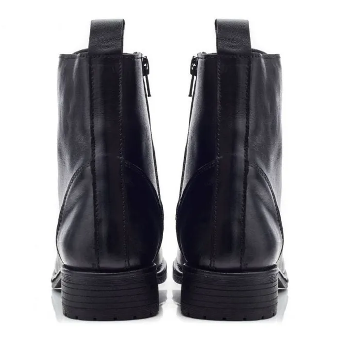 Moda In Pelle M By Moda Surestime Black Leather Women Black Boots