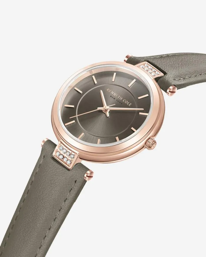 Modern Classic Strap Watch Grey Women Kenneth Cole Watches Modern Classic Strap Watch Grey Women Kenneth Cole Watches