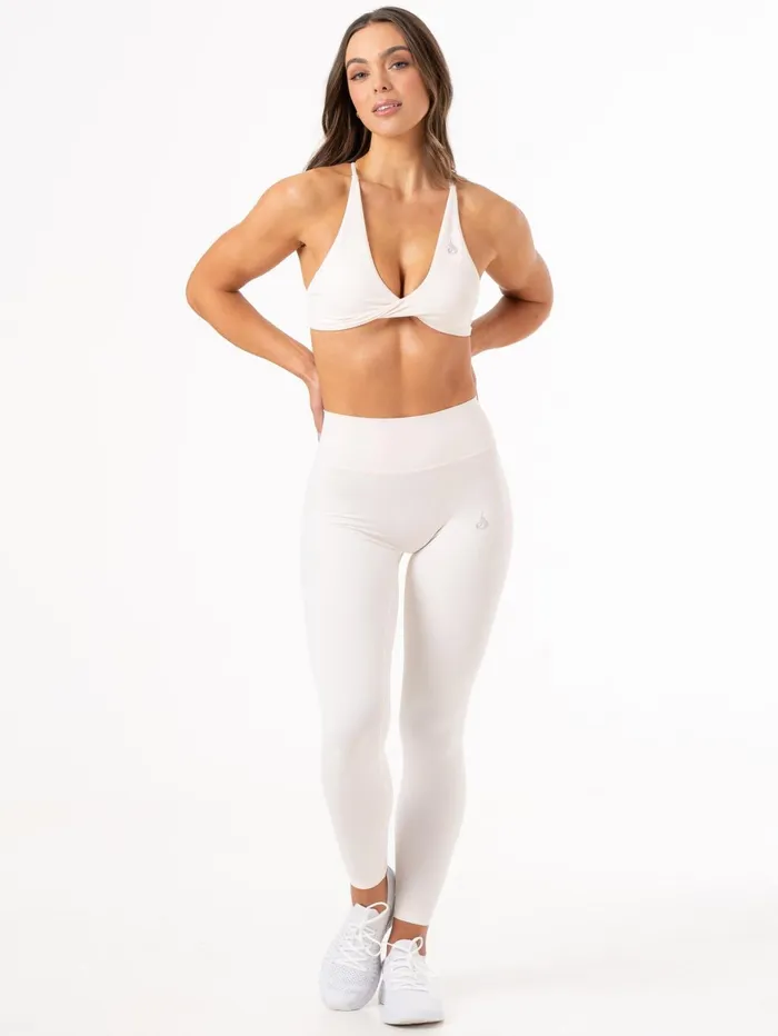 NKD High Waisted Leggings 8211 Ivory Women Ryderwear Leggings