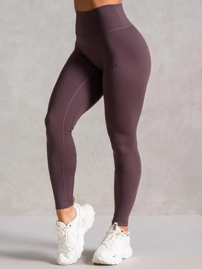 NKD High Waisted Leggings 8211 Plum Women Ryderwear Leggings