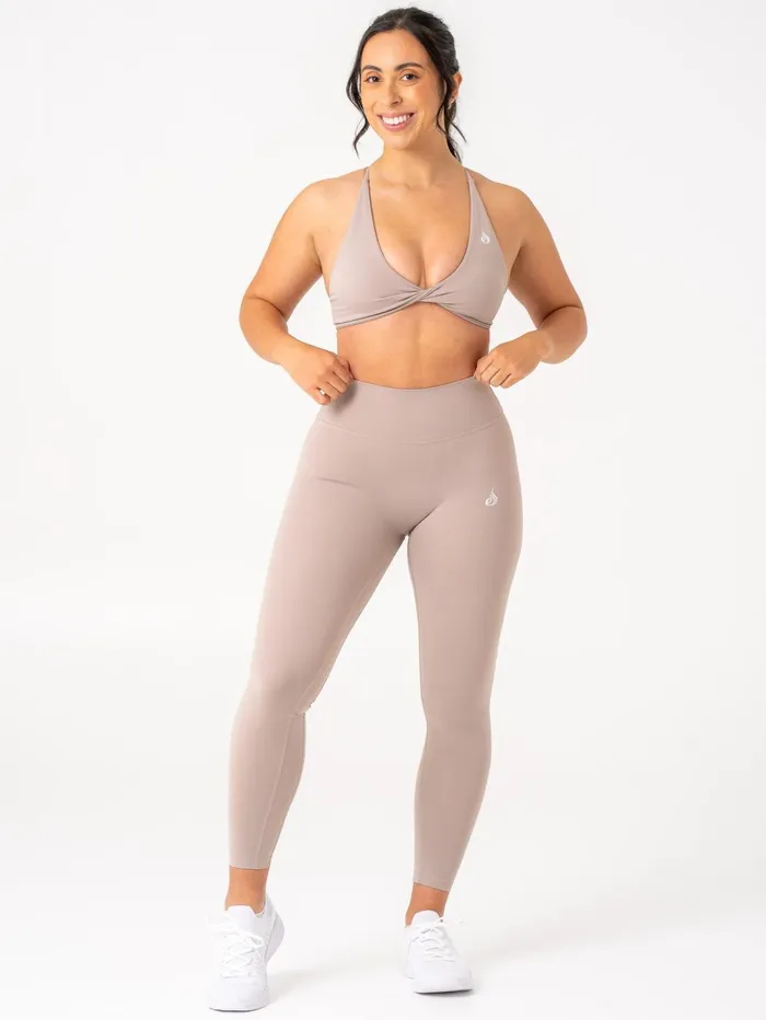 NKD High Waisted Leggings 8211 Taupe Women Ryderwear Leggings