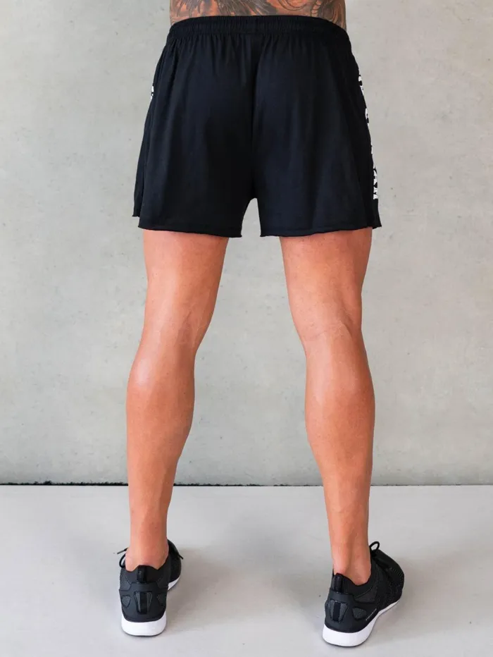 Octane Arnie Shorts 8211 Faded Black Men Ryderwear Gym Shorts