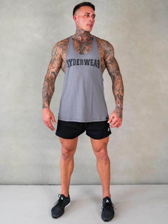 Octane Arnie Shorts 8211 Faded Black Men Ryderwear Gym Shorts