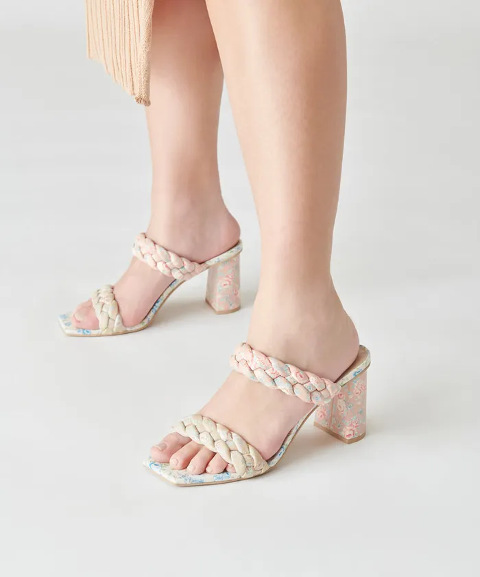 Paily Heels Pink Floral Stella Women Dolce Vita Heels