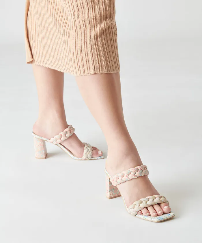 Paily Heels Pink Floral Stella Women Dolce Vita Heels