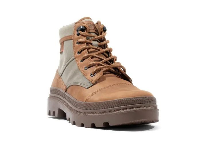 PALLADIUM PALLATROOPER ROUGH Olive Nighthoney Men Boots PALLADIUM PALLATROOPER ROUGH Olive Nighthoney Men Boots