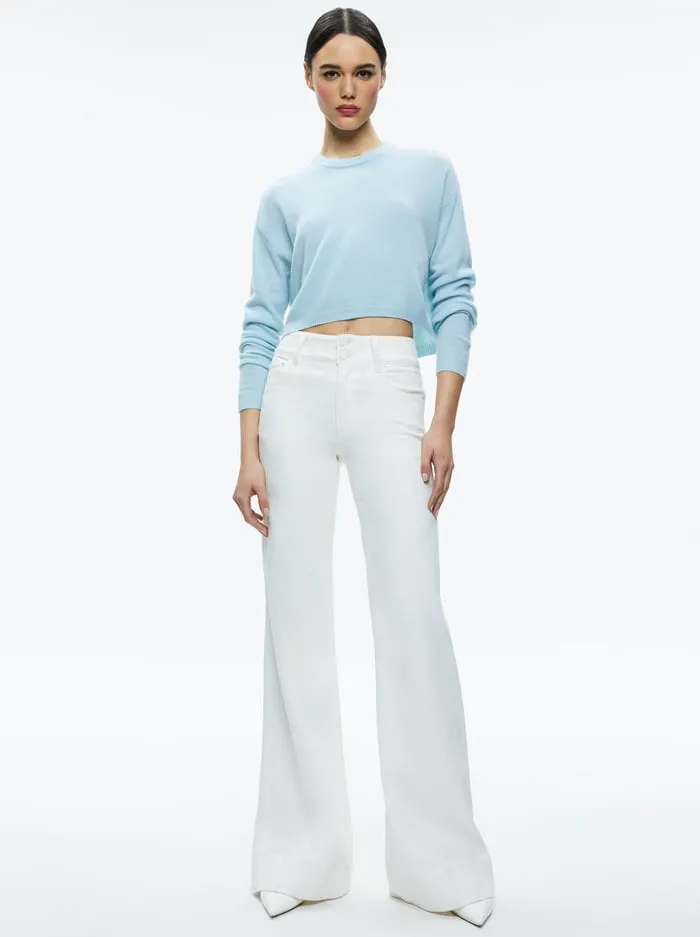 Pants Women Alice Olivia Missa Jean Off White