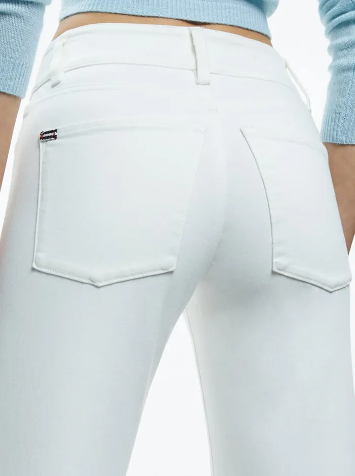 Pants Women Alice Olivia Missa Jean Off White