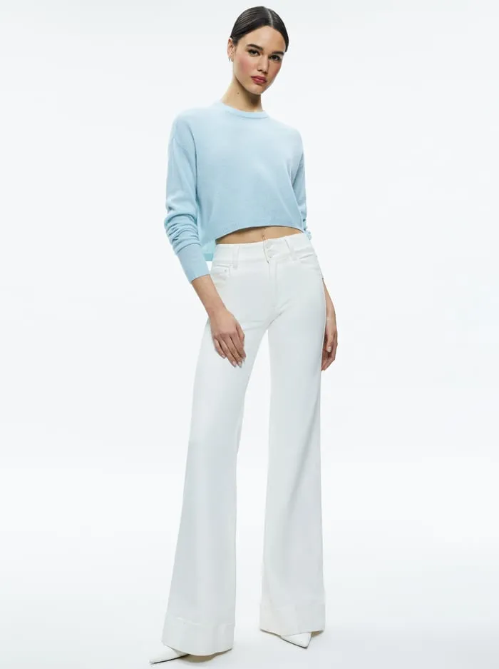 Pants Women Alice Olivia Missa Jean Off White