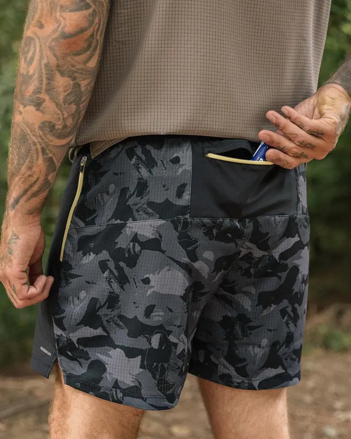 Passenger Bottoms Men Exploration Trail Recycled Shorts Black Black