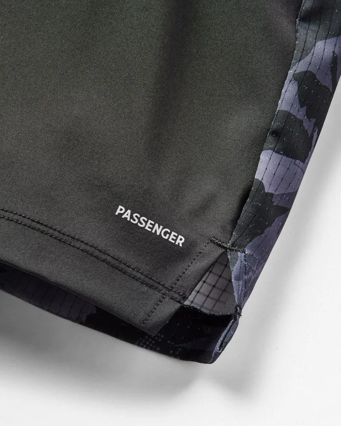 Passenger Bottoms Men Exploration Trail Recycled Shorts Black Black