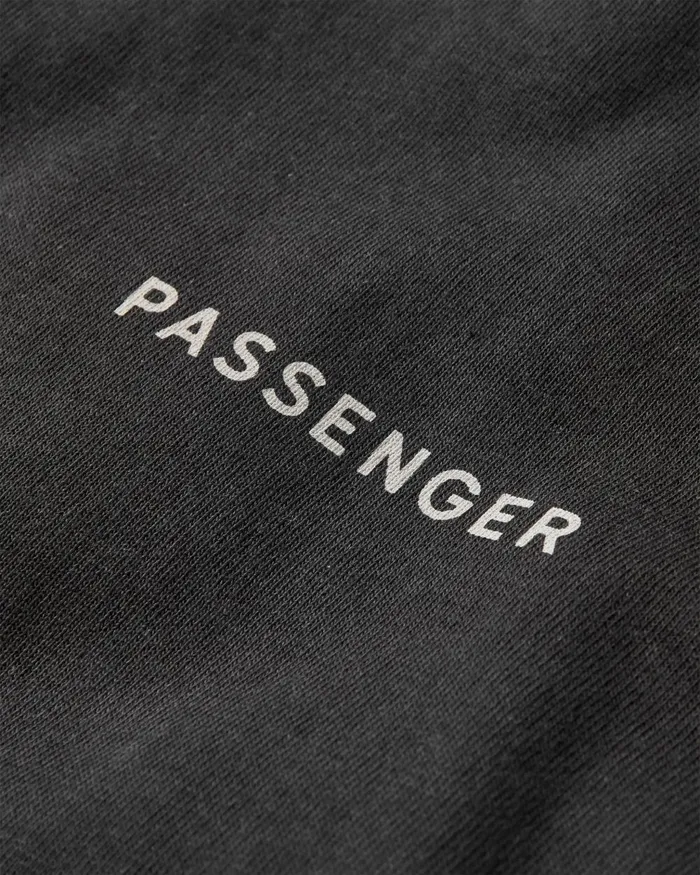 Passenger Tops Men Made To Roam Recycled Cotton TShirt Black Black