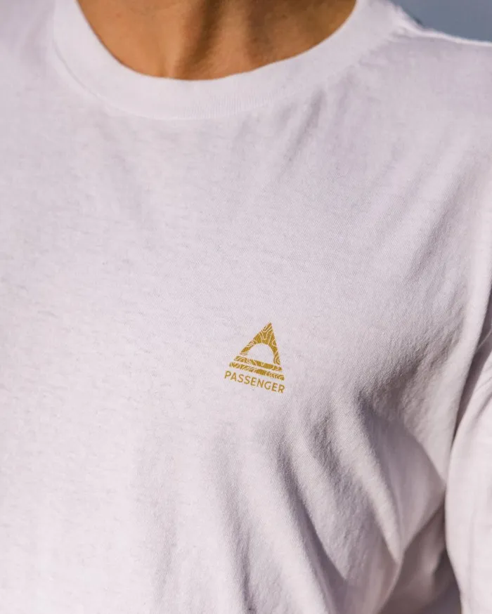 Passenger Tops Men Purpose Recycled Relaxed Fit TShirt White White