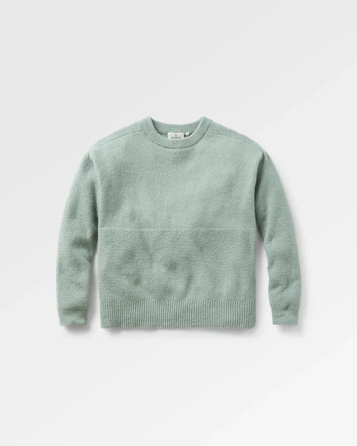 Passenger Tops Women Cove Recycled Knitted Jumper Pistachio Pistachio