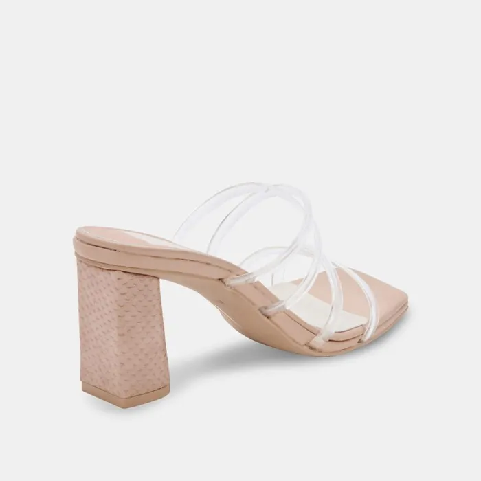 Patsi Wide Heels Crystal Vinyl Women Dolce Vita Heels