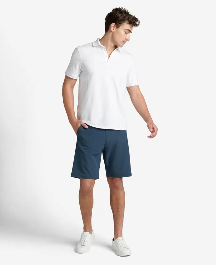 Performance Tech Short Medium Blue Men Kenneth Cole Shorts