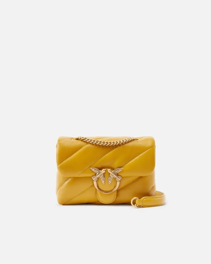 Pinko Mini Love Bag Puff Maxi Quilt China Yellowantiquegold Women Love Bag Puff