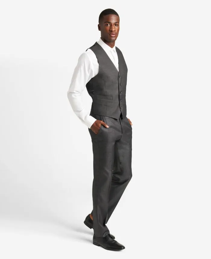 Ready Flex SlimFit Suit Separate Vest Gunmetal Men Kenneth Cole Suits and Suit Separates Ready Flex SlimFit Suit Separate Vest Gunmetal Men Kenneth Cole Suits and Suit Separates