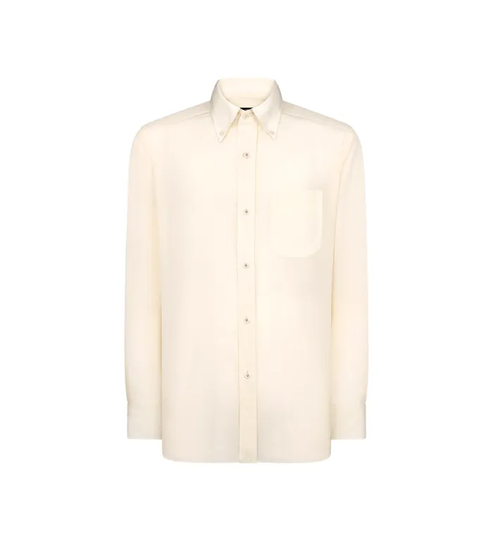 Shirts Men TOM FORD CREPE SATIN FLUID FIT SHIRT