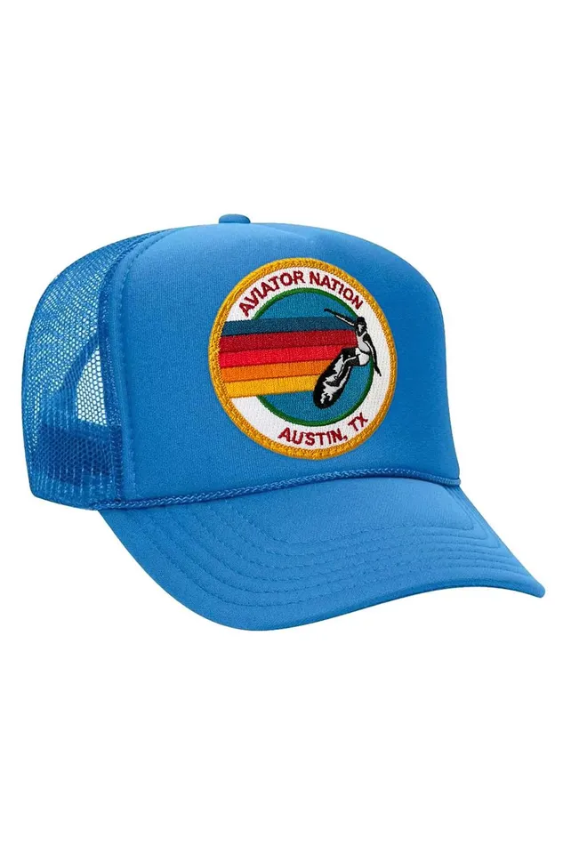 SIGNATURE AUSTIN TRUCKER HAT WomenMen Aviator Nation Trucker Hats