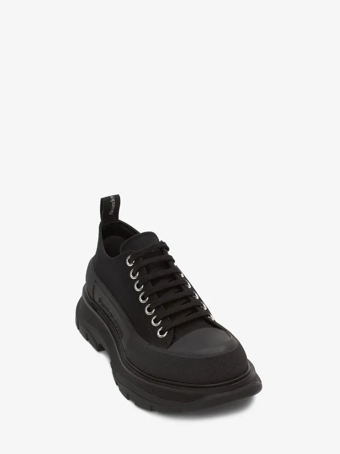 Sneakers Men Alexander McQueen Tread Slick Lace Up Black