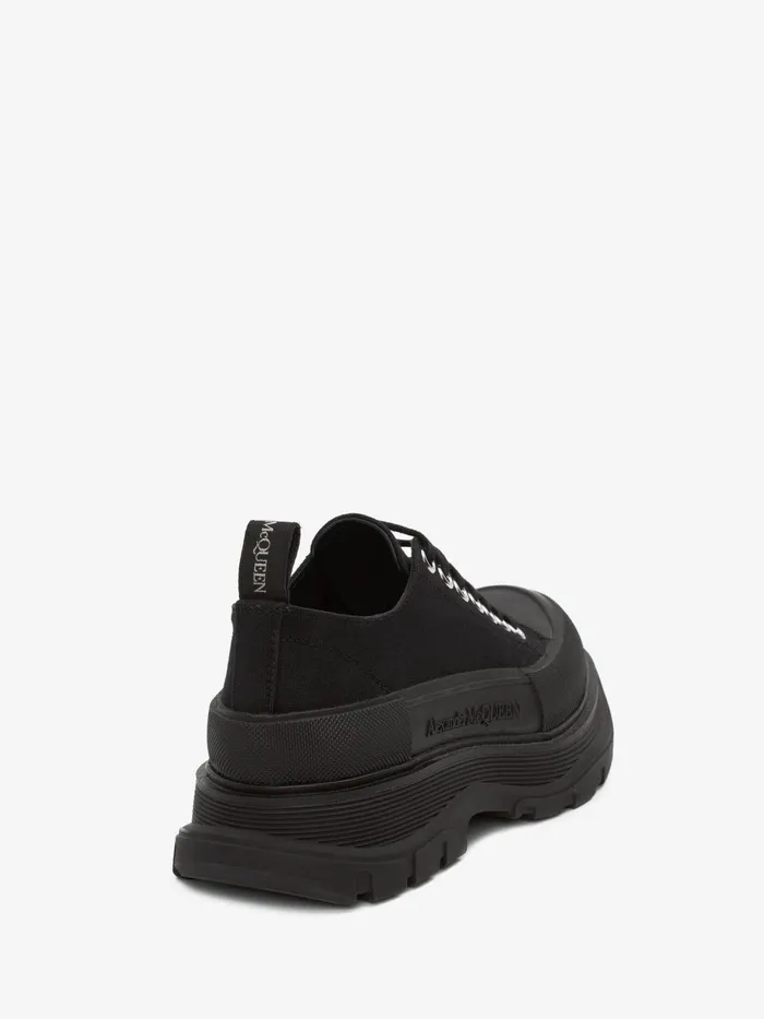Sneakers Men Alexander McQueen Tread Slick Lace Up Black