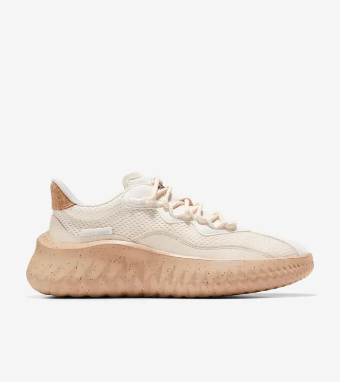Sneakers Women Cole Haan Generation ZERGRAND II SQL Ivoryangorasesame