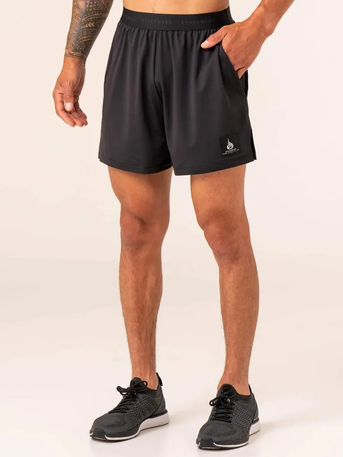Terrain Mesh Gym Shorts 8211 Black Men Ryderwear Gym Shorts