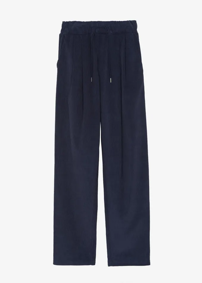 The Frankie Shop Bottoms Men Camden Corduroy Pants 8211 Navy