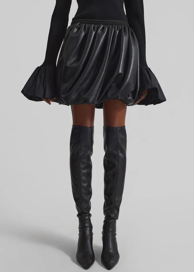 The Frankie Shop Bottoms Women Rotate Balloon Skirt 8211 Black