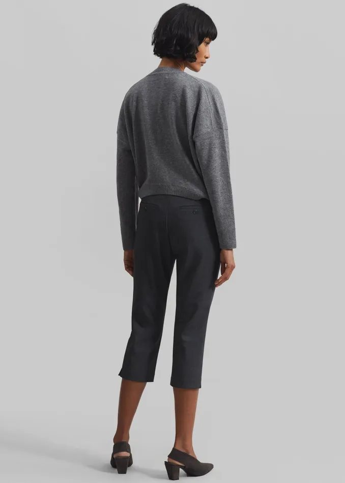The Frankie Shop Knitwear Women Isha Sweater 8211 Grey