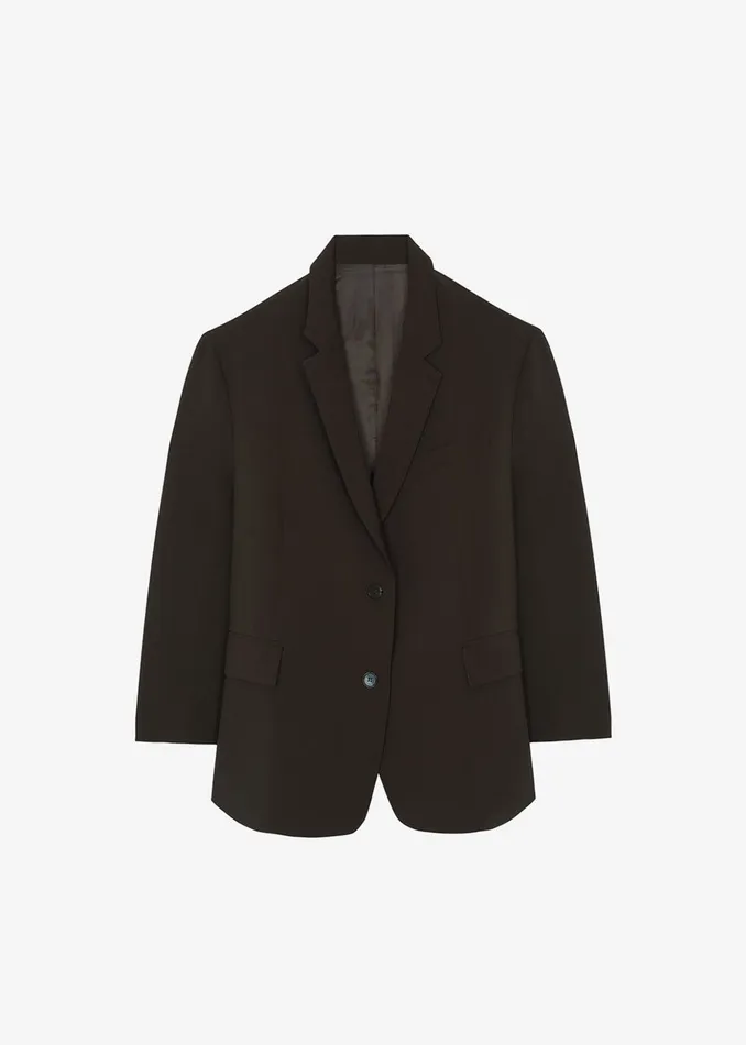 The Frankie Shop Outerwear Women Bea Blazer 8211 Dark Espresso
