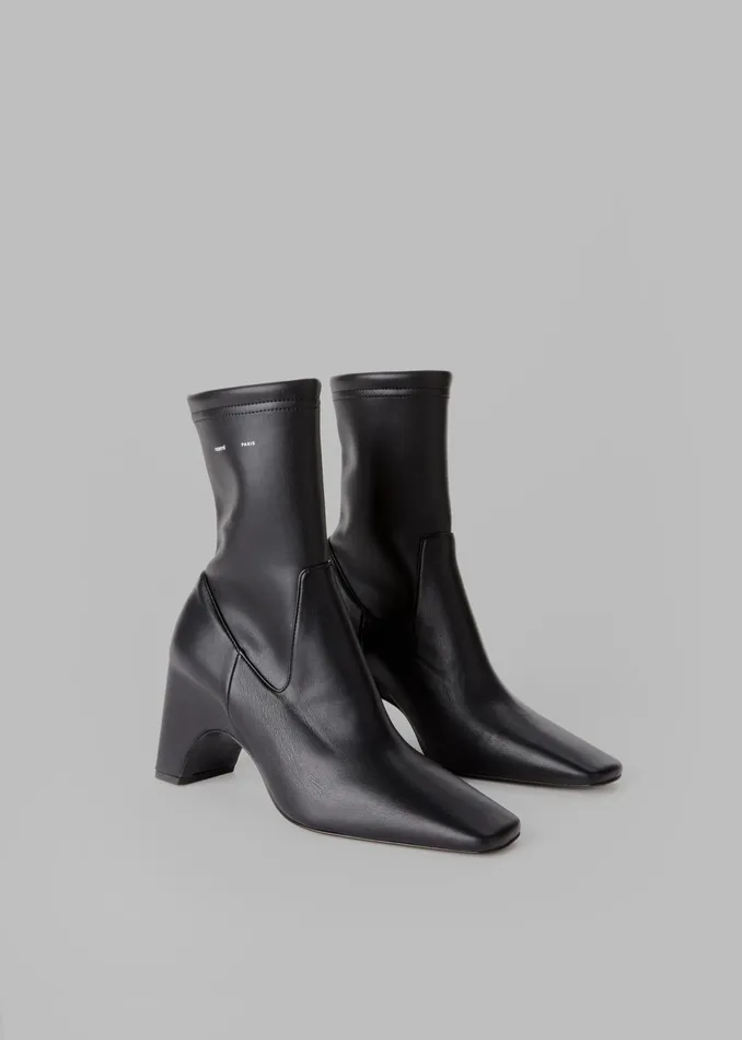The Frankie Shop Women Coperni Low Bridge Stretch Boots 8211 Black