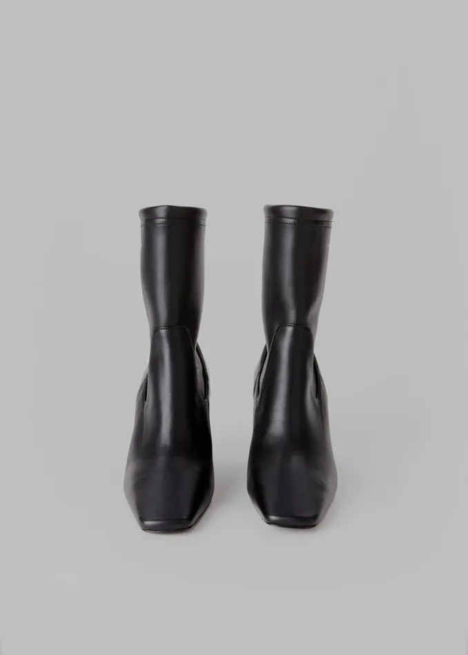 The Frankie Shop Women Coperni Low Bridge Stretch Boots 8211 Black
