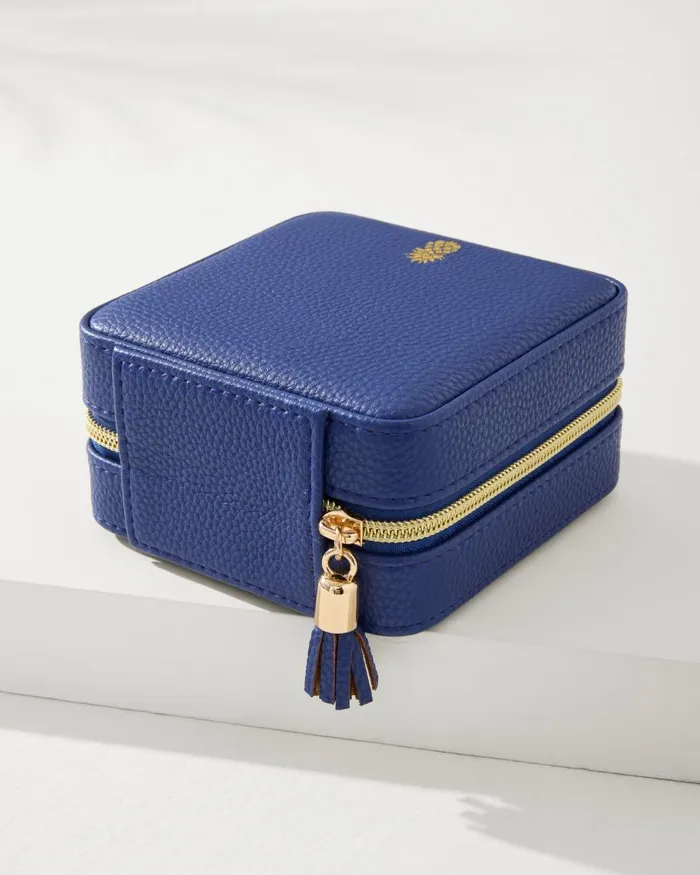 Tommy Bahama Leah Navy Travel Jewelry Case Navy WomenBeach and Home Luggage and Travel Tommy Bahama Leah Navy Travel Jewelry Case Navy WomenBeach and Home Luggage and Travel