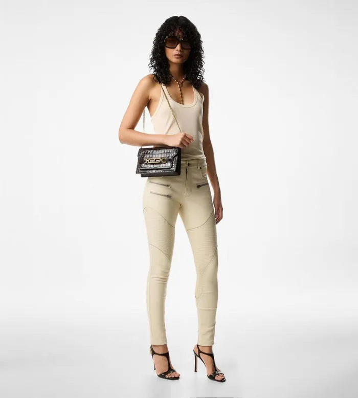 Tops Women TOM FORD MICRORIB SILK JERSEY RACERBACK TANK TOP Tops Women TOM FORD MICRORIB SILK JERSEY RACERBACK TANK TOP