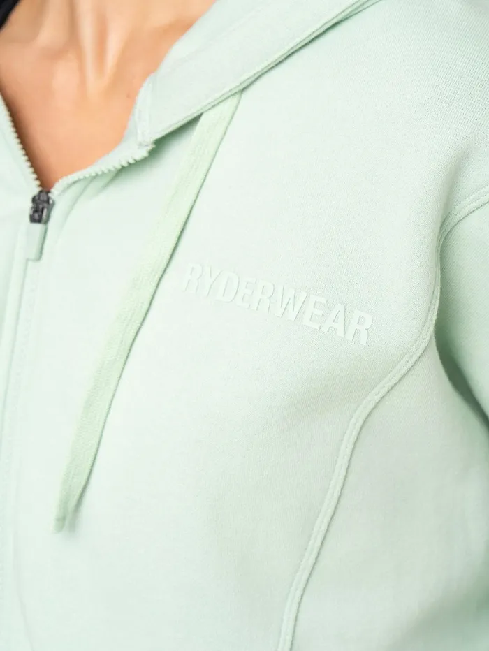 Unisex Track Jacket 8211 Cucumber WomenMen Ryderwear Jackets and Sweaters