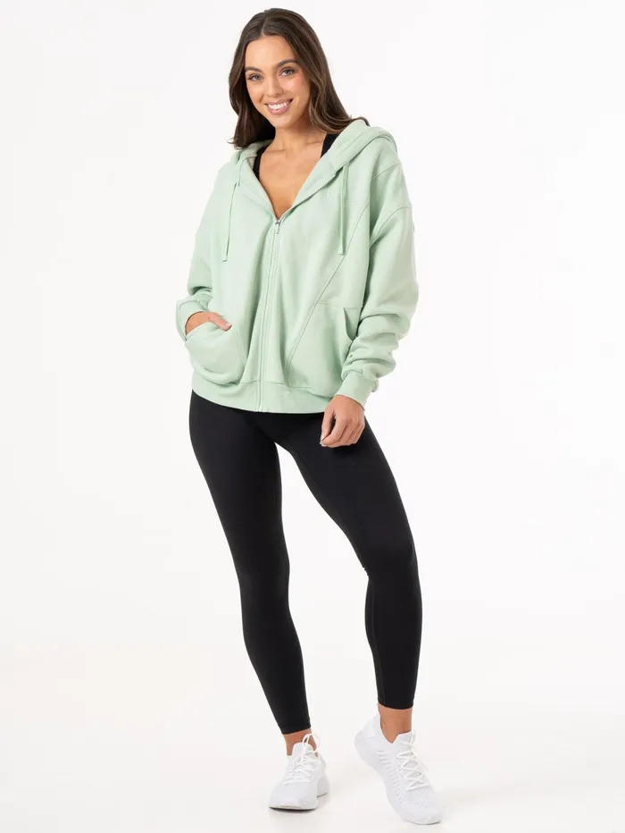 Unisex Track Jacket 8211 Cucumber WomenMen Ryderwear Jackets and Sweaters