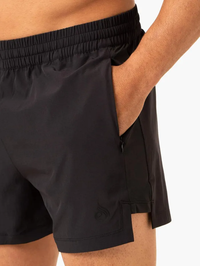 Vital Gym Short 8211 Faded Black Men Ryderwear Gym Shorts