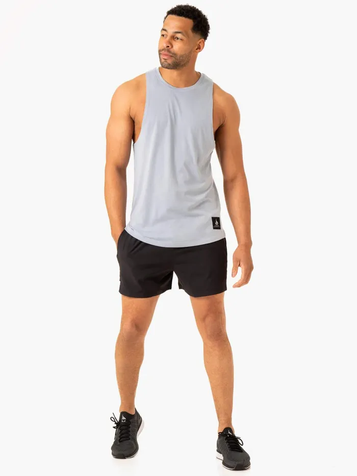 Vital Gym Short 8211 Faded Black Men Ryderwear Gym Shorts