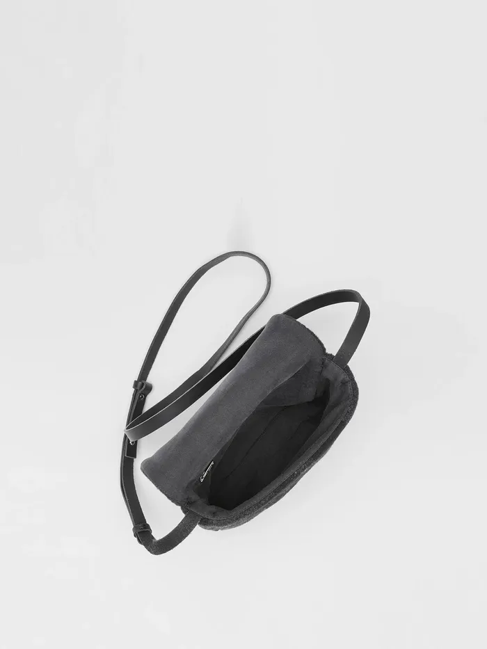 Women Accessories Eileen Fisher Waste No MoreCrossbody Bag Charcoal