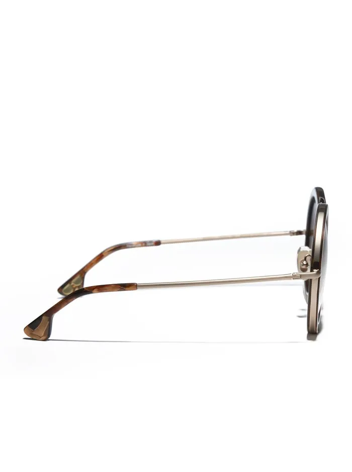 Women Alice Olivia Beverly Sunglasses Bronze Quartz