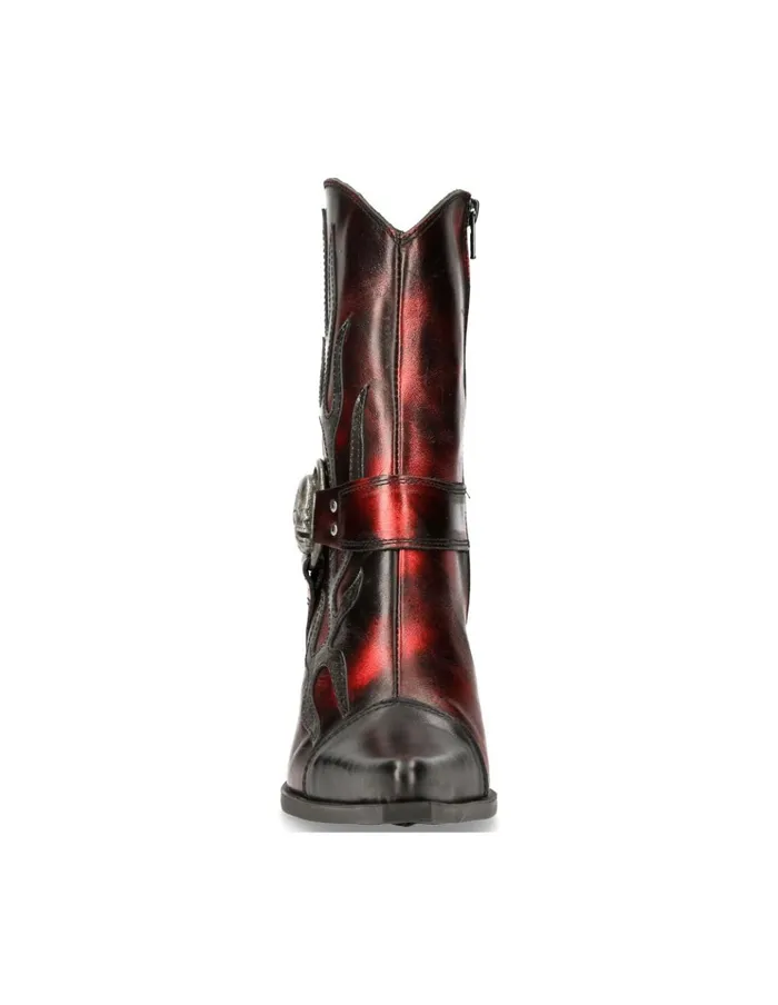 Women Ankle Boot Bull M7919bC9 New Rock Heels